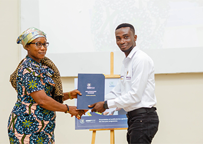 Certificate presentations